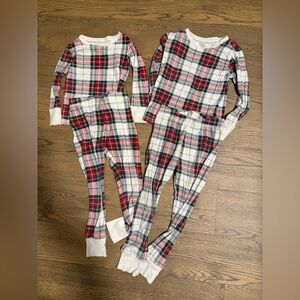 GAP Kids Plaid Pajama Set - size 8 and size 6